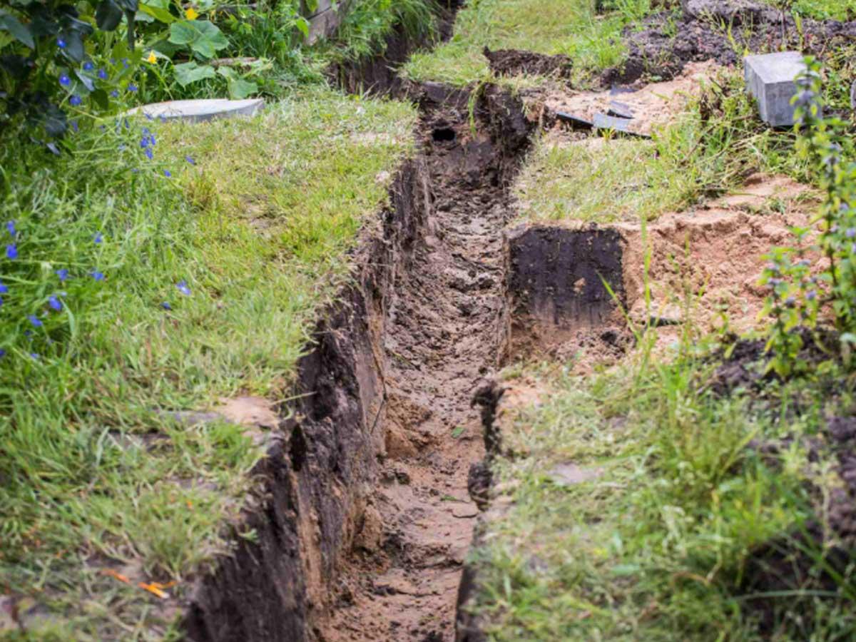 Drainage jardin Jouques